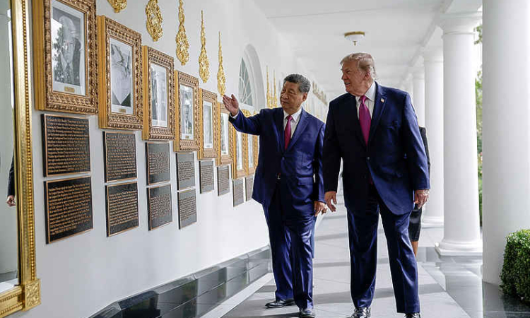 Trump welcomes Xi with fanfare, but no breakthroughs emerge